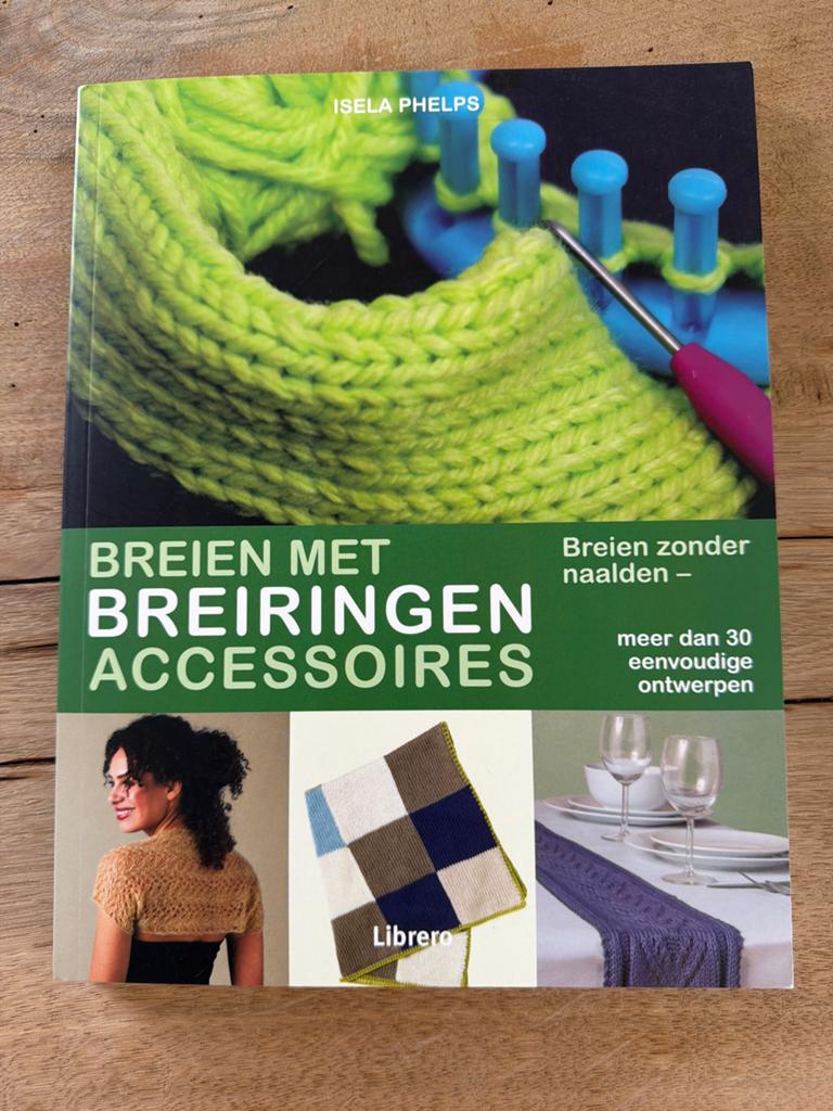 Breien met Breiringen & Accessoires - Isela Phelps, Ophalen of Verzenden, Nieuw, Breien en Haken