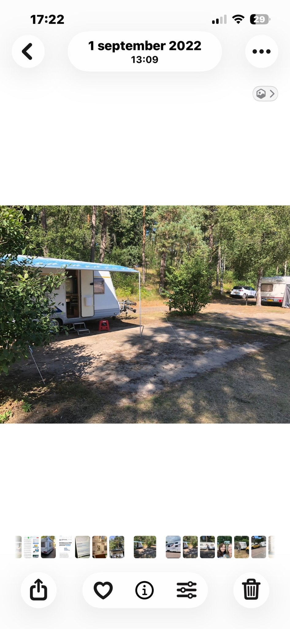 Fiamma zakluifel 410 cm - Gebruikt, Ophalen of Verzenden, Gebruikt