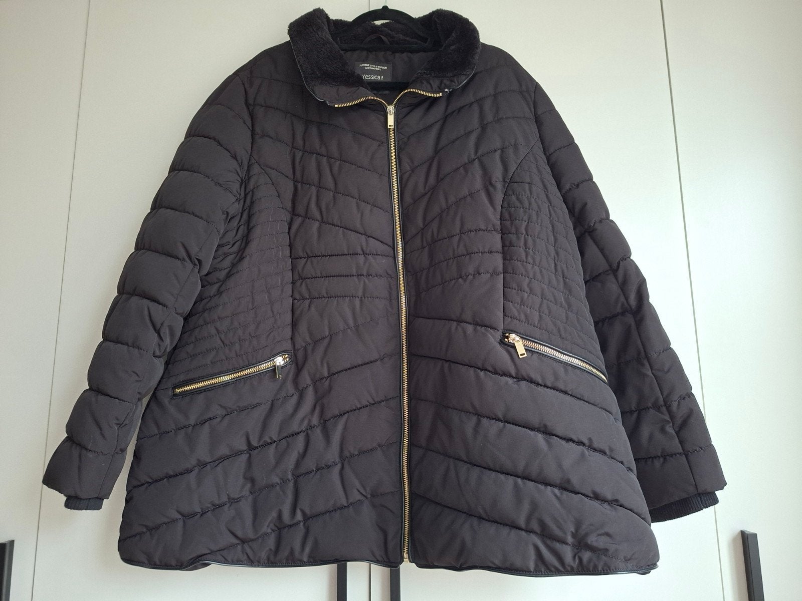 Nieuwe Dames Winterjas Maat 52, Kleding | Dames, Grote Maten, Zwart, Nieuw, Ophalen of Verzenden, Jas of Mantel