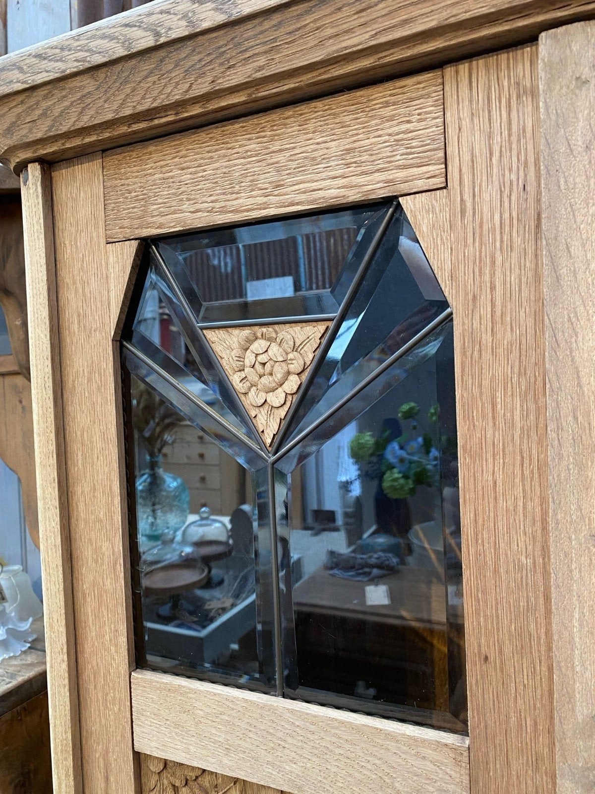 Landelijke Franse Art Nouveau kast demontabel, Ophalen