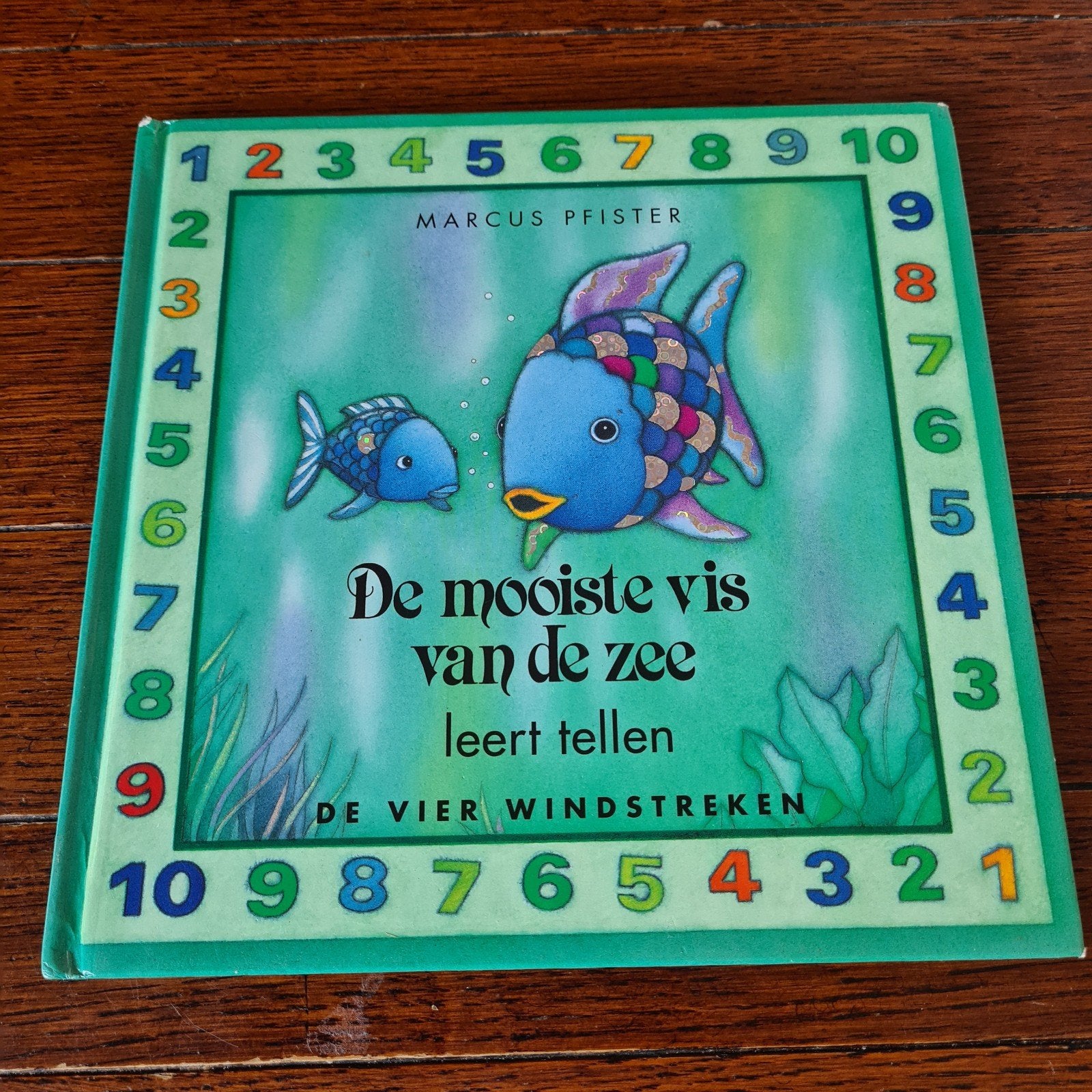 Marcus Pfister - De mooiste vis van de zee leert tellen, Ophalen of Verzenden, Zo goed als nieuw, Marcus Pfister