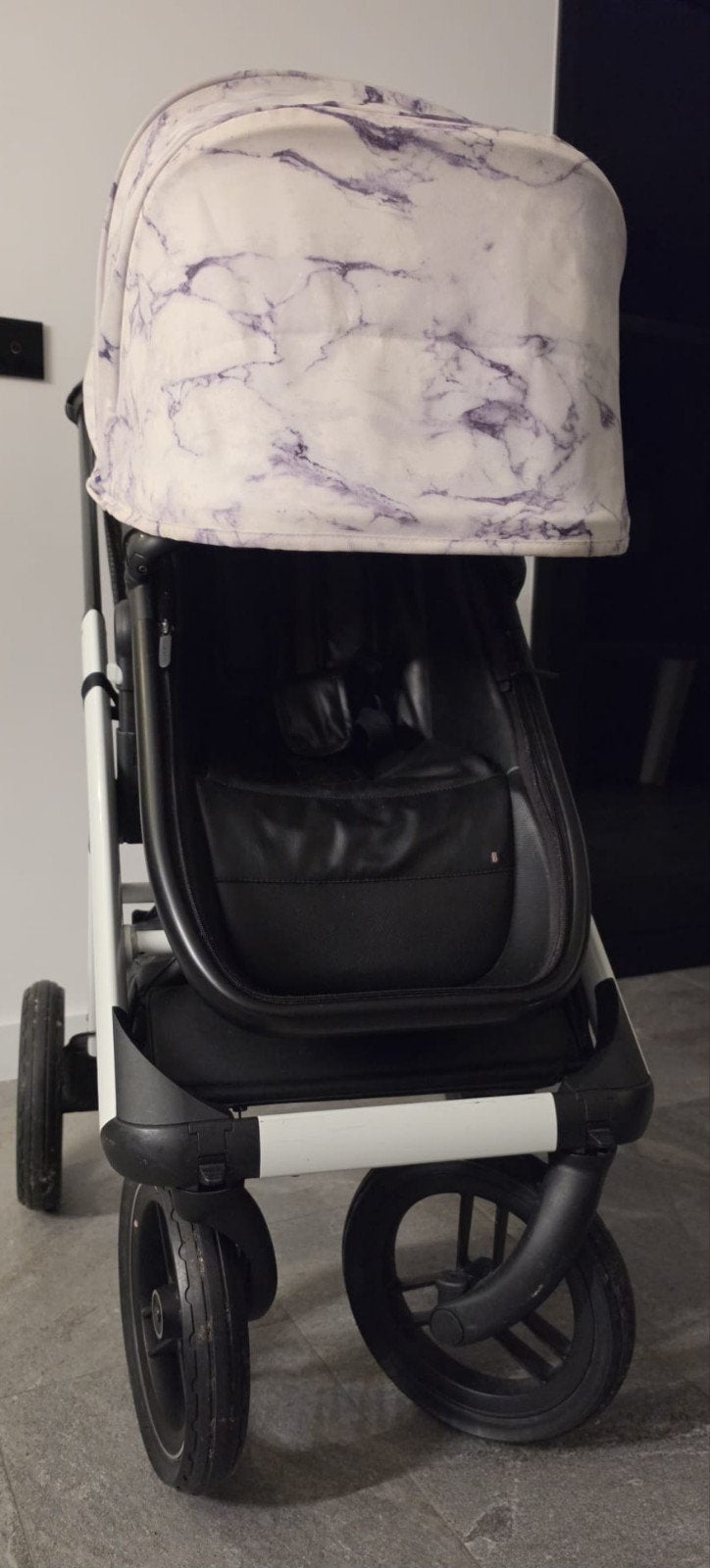 Dubatti One Kinderwagen Marmer Look met Accessoires, Ophalen, Overige merken