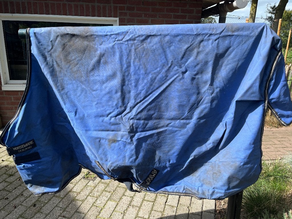 Horseware regendeken 50 Grams  maat 5.6, Gebruikt, Ophalen of Verzenden, 50 g, Dubbele borstsluiting
