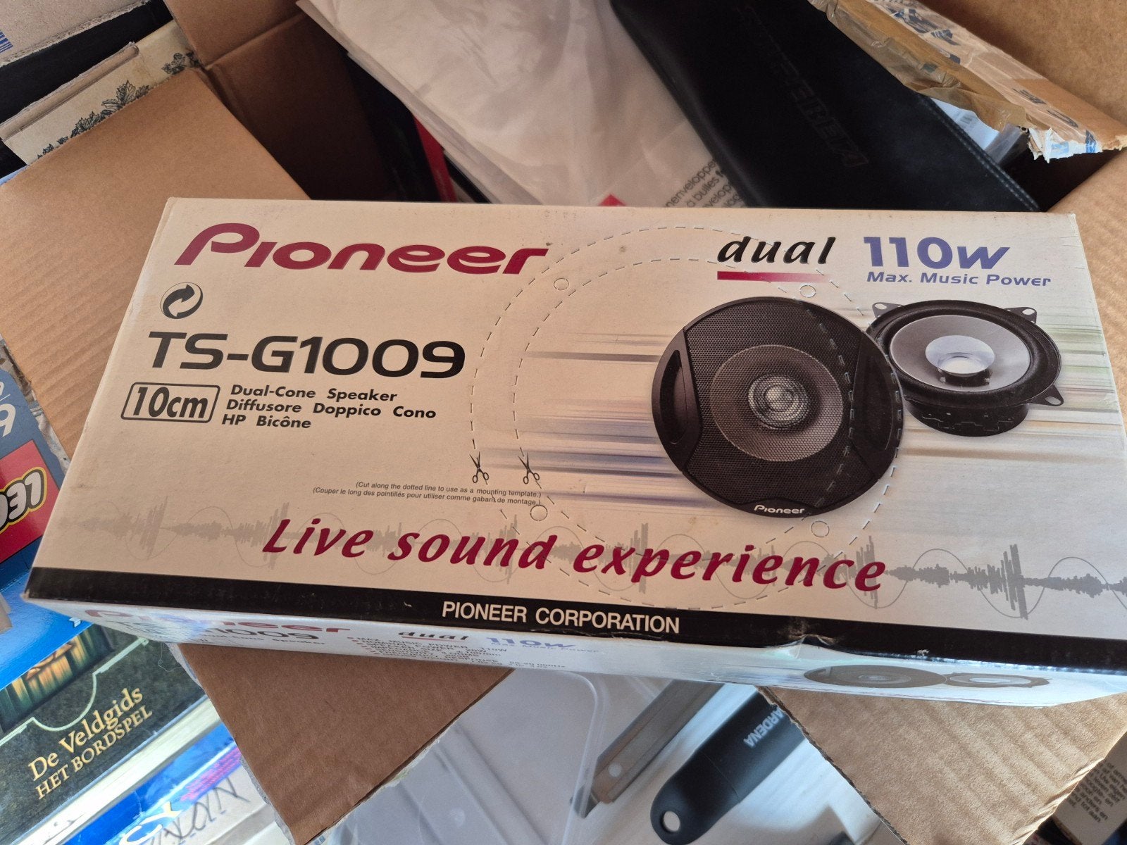 Pioneer TS-G1009 Dual-Cone Speakers - 10cm, 110W, Ophalen of Verzenden, Nieuw