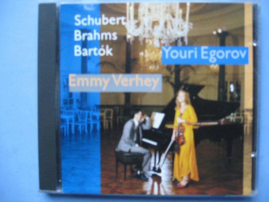 Schubert, Brahms, Bartok, vioolsonates, Verhey, Ophalen of Verzenden, Romantiek, Album, Kamermuziek