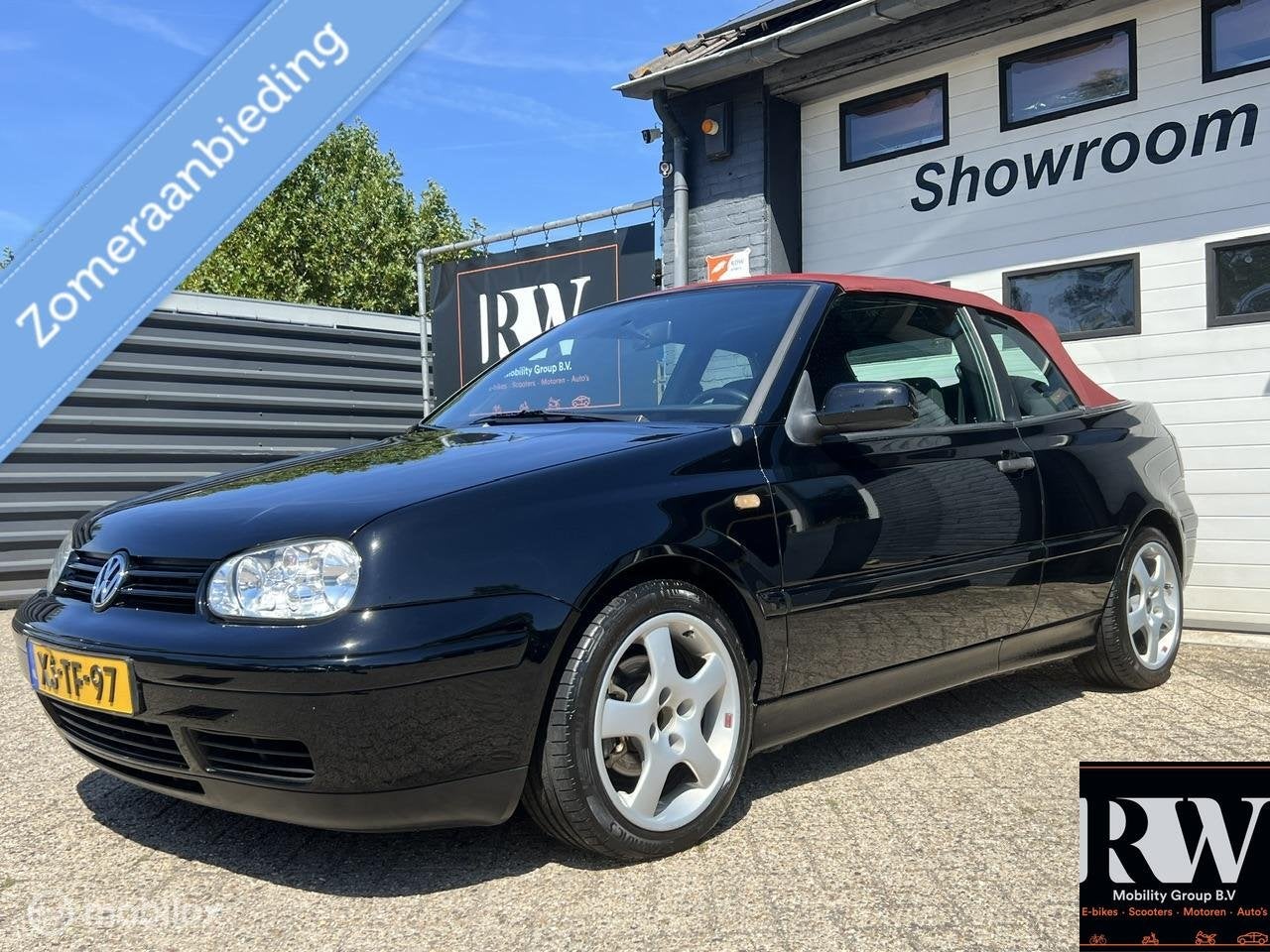 Volkswagen Golf Cabrio 1.8 *SUPER NETTE STAAT* NIEUWE APK*, Auto's, Gebruikt, 4 cilinders, 4 stoelen, Origineel Nederlands