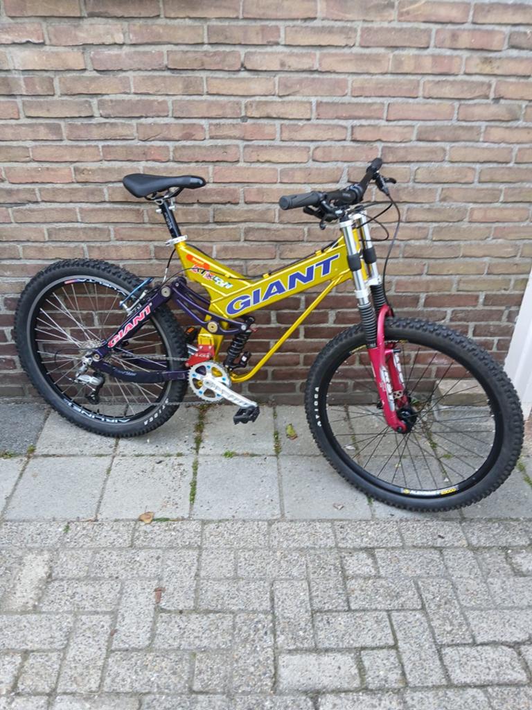 Giant ATX Vintage Downhill Enduro Mountainbike., Ophalen, Gebruikt, Overige typen
