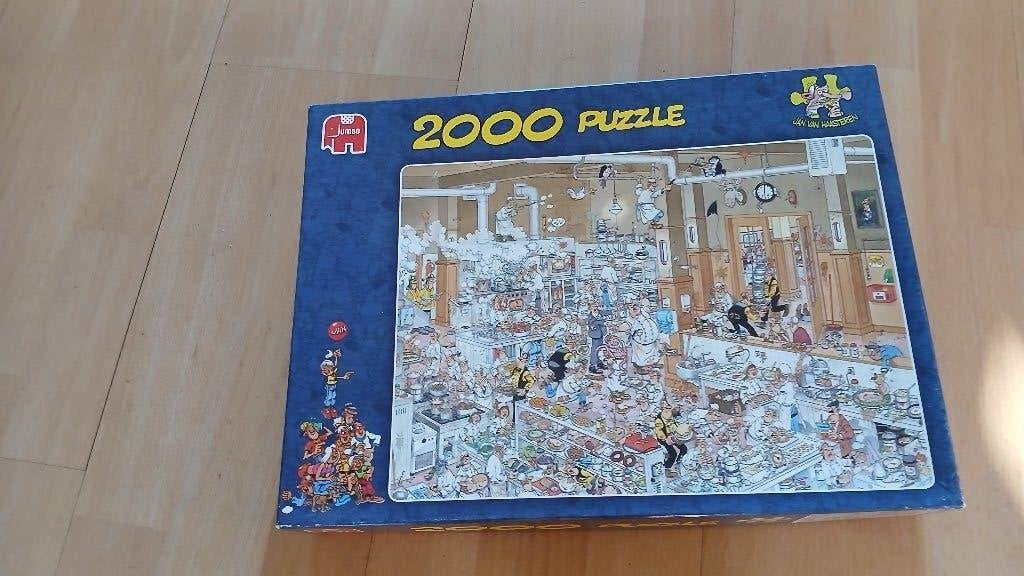 DE KEUKEN JAN VAN HAASTEREN 2000 stukjes, Hobby en Vrije tijd, Denksport en Puzzels, Ophalen of Verzenden, Meer dan 1500 stukjes