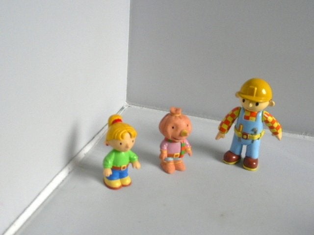 Bob de Bouwer # Bob, spud en Wendy + stempels Spud en Wendy., Ophalen of Verzenden, Zo goed als nieuw