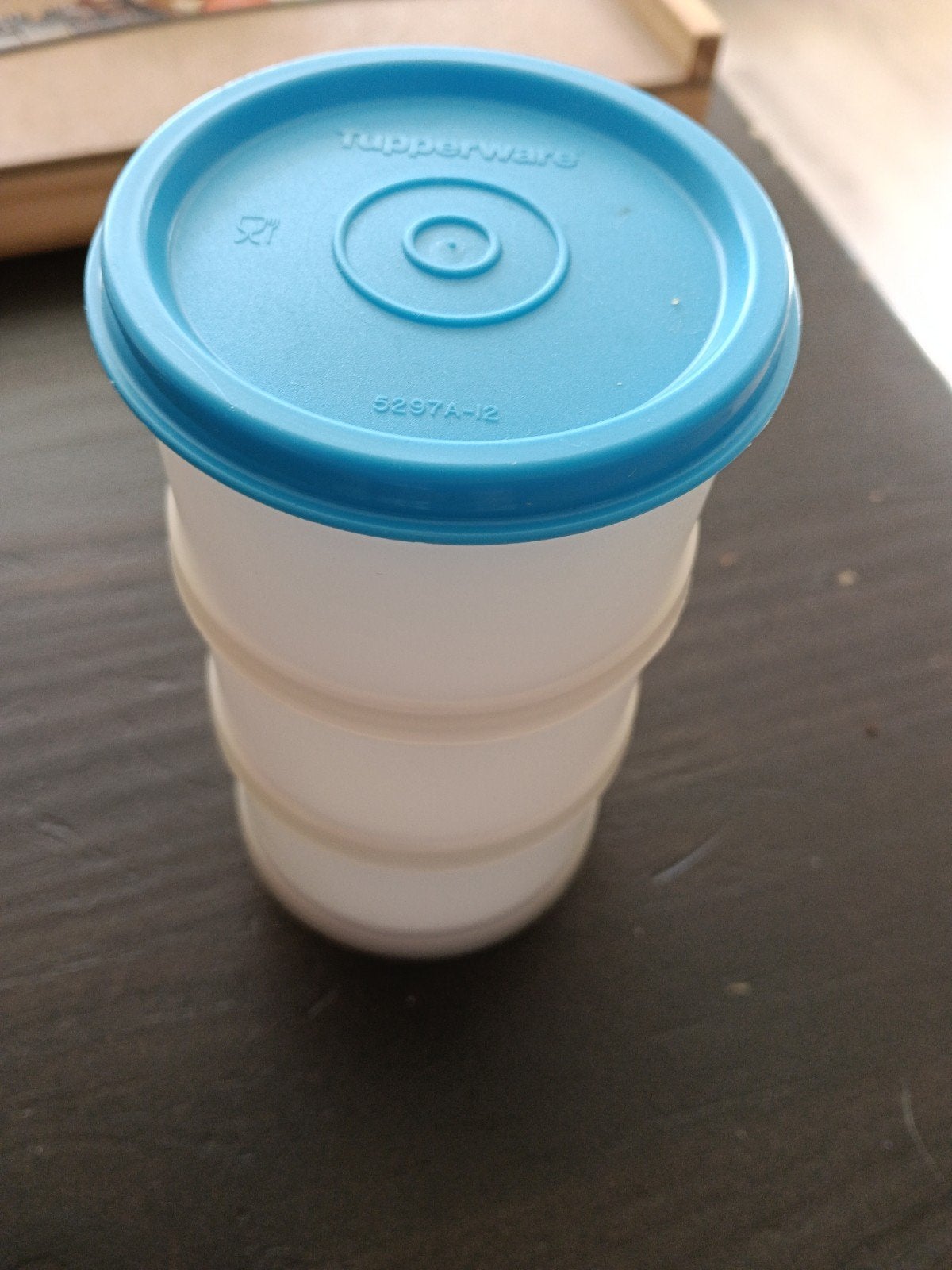 Tupperware Hamburger Pers Set - Maak je eigen burgers!, Ophalen of Verzenden, Gebruikt, Blauw, Overige typen