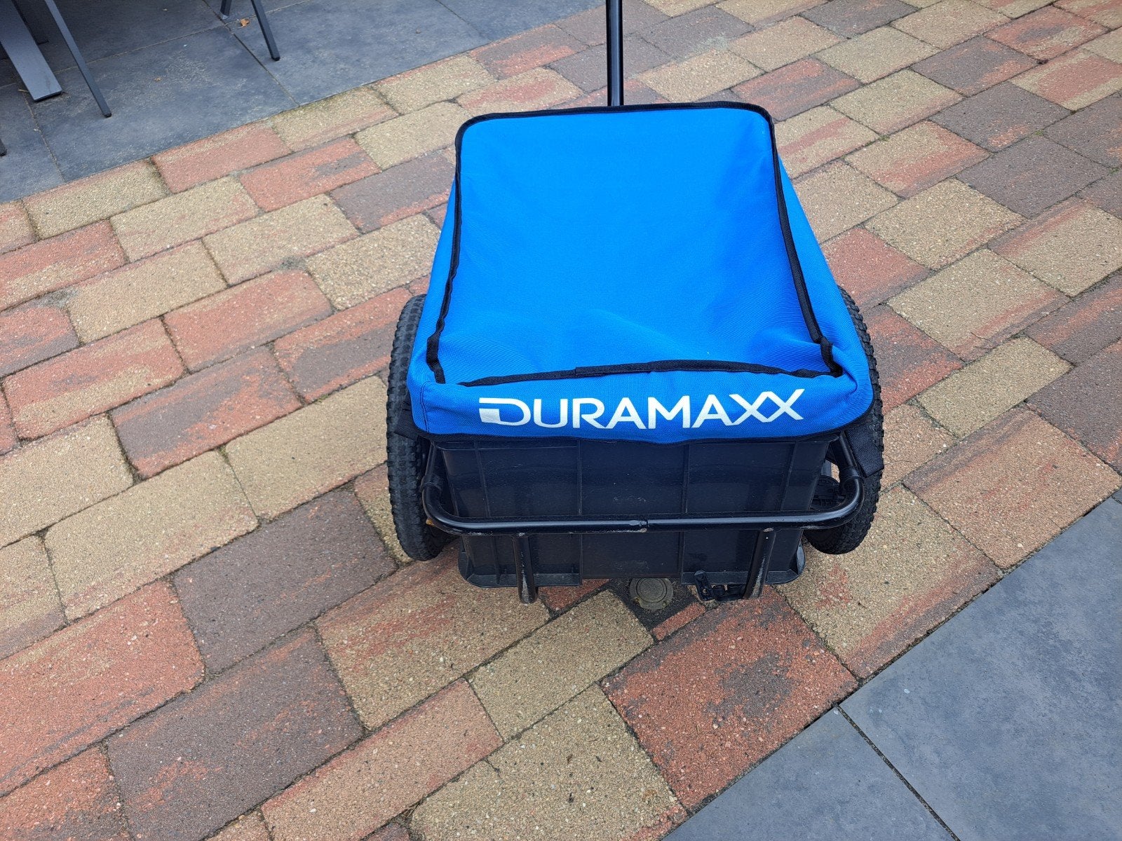 DURAMAXX Fietskar / Transportkar met Afdekzeil, Ophalen of Verzenden, Gebruikt