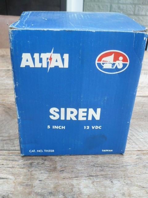 12 volt claxon sirene Altai, Ophalen of Verzenden, Nieuw