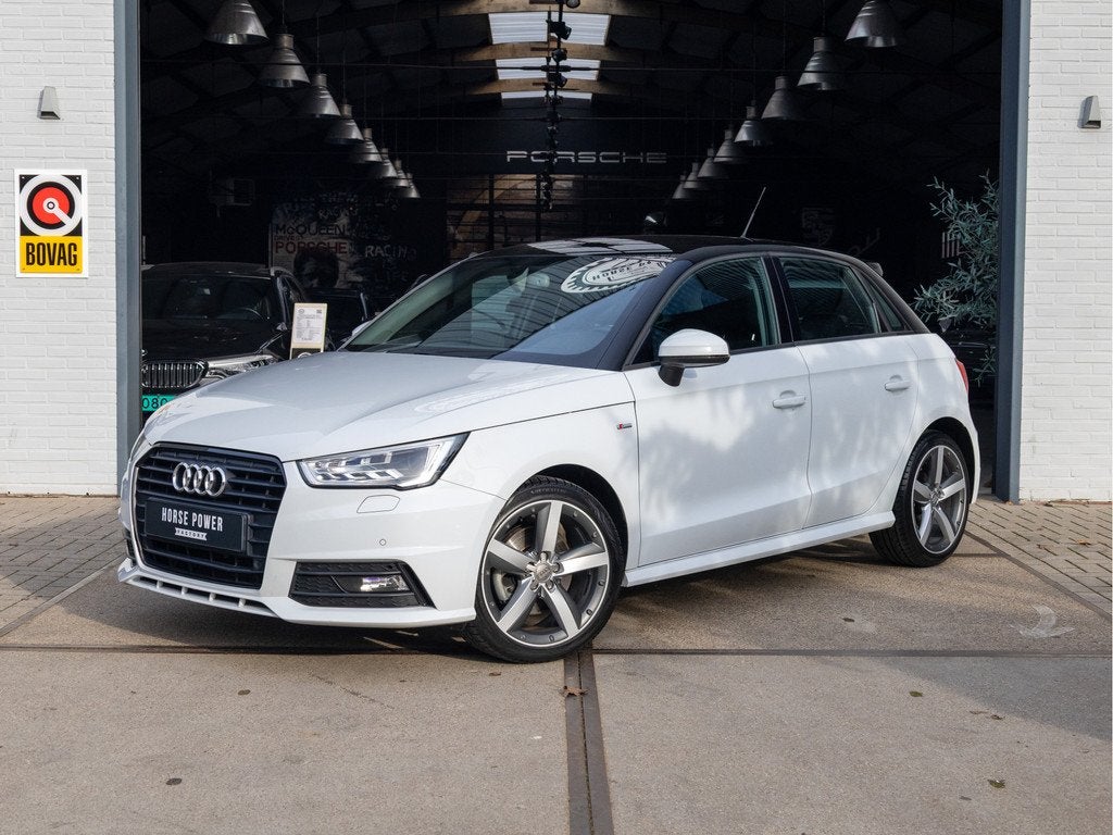 Audi A1 Sportback 1.4 TFSI Sport Pro Line S *LED | Stoelverw, Auto's, Audi, Stof, 4 cilinders, 4 stoelen, Handgeschakeld