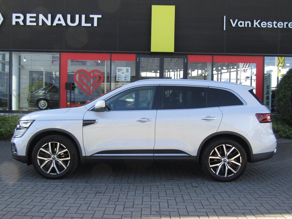 Renault Koleos TCe 160 ED Intens LAGE KM-STAND / Leer / Trek, Auto's, Renault, Gebruikt, 4 cilinders, 1650 kg, Wit