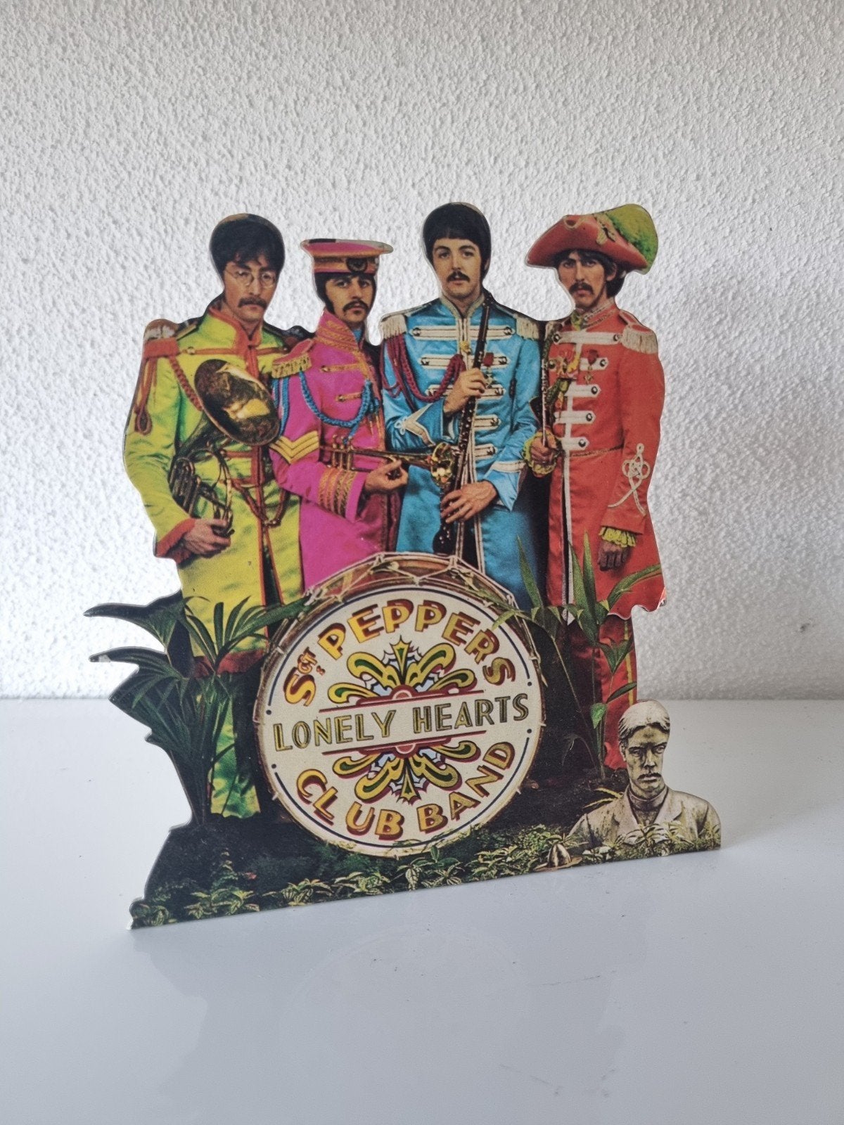 The Beatles Sgt. Pepper's Lonely Hearts Club Band Display, Ophalen of Verzenden, Gebruikt, Pop, Beeldje of Miniatuur