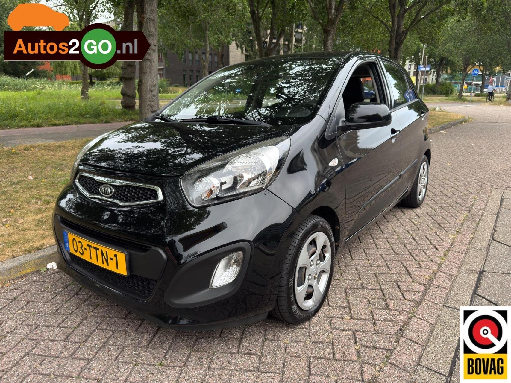 Kia Picanto 1.0 CVVT Comfort Pack, Auto's, Kia, Voorwielaandrijving, Euro 5, Gebruikt, Emergency brake assist