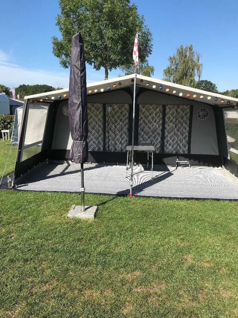 Isabella Commodore North Voortent en Atlas Voortentluifel, Caravans en Kamperen, Ophalen, Gebruikt, Tot en met 4