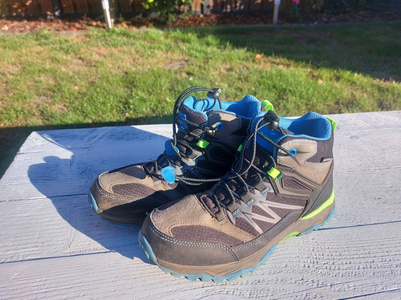 Mountain Peak Wandelschoenen blauw maat 35, Ophalen of Verzenden, Gebruikt, Schoenen