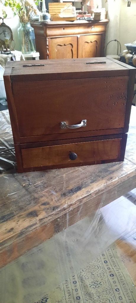 Houten Bureau organizer, Ophalen