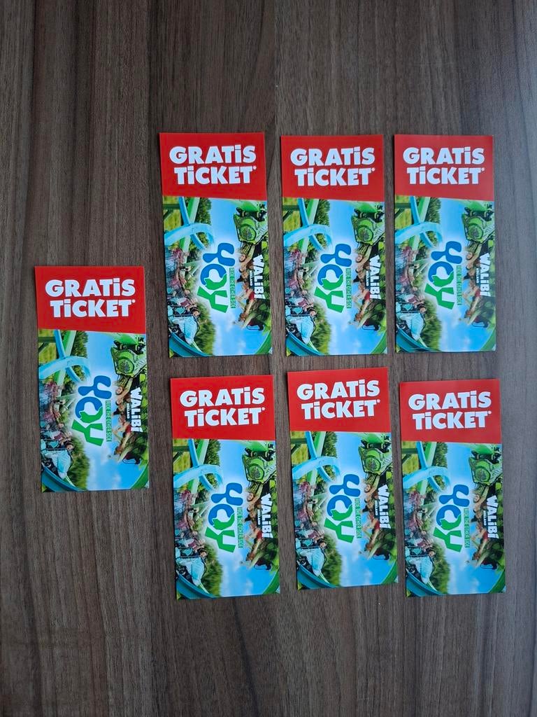 Kortingsbonnen Walibi 2+1 gratis, Tickets en Kaartjes, Kortingen en Cadeaubonnen, Drie personen of meer, Kortingsbon