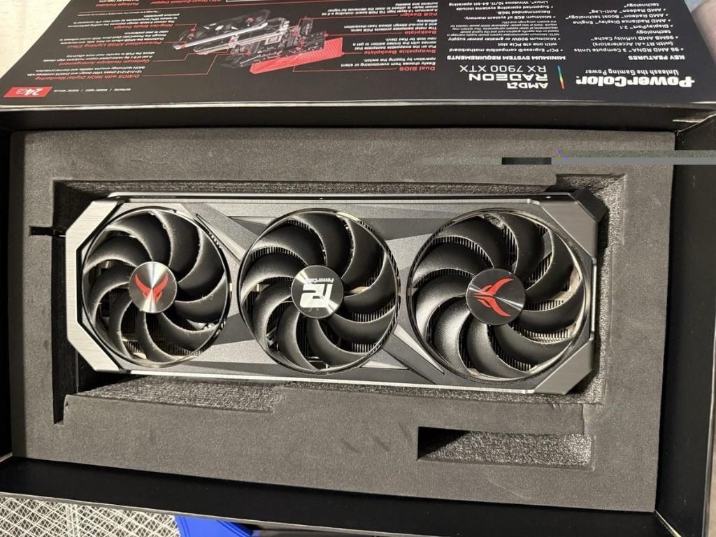 PowerColor AMD Radeon RX 7900 XTX 24GB GDDR6 RGB, Computers en Software, Videokaarten, AMD, GDDR6, PCI-Express 4, Ophalen of Verzenden