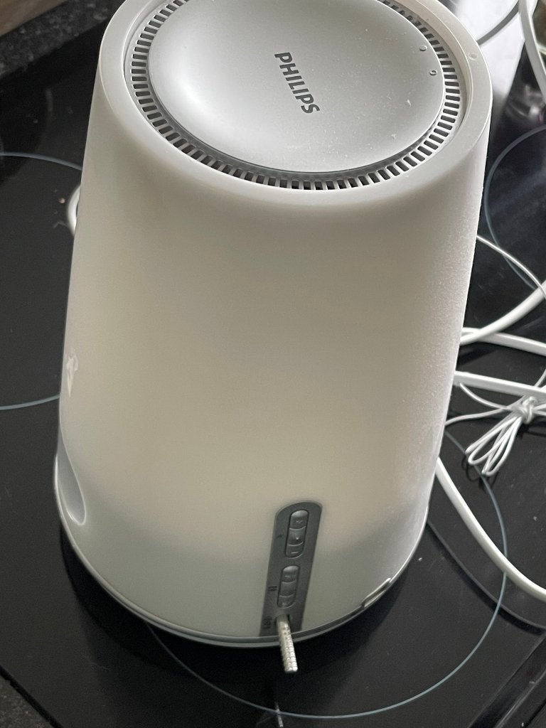 Philips Wake-up Light HF3500/01 - Wekker met licht, Ophalen, Zo goed als nieuw, Digitaal