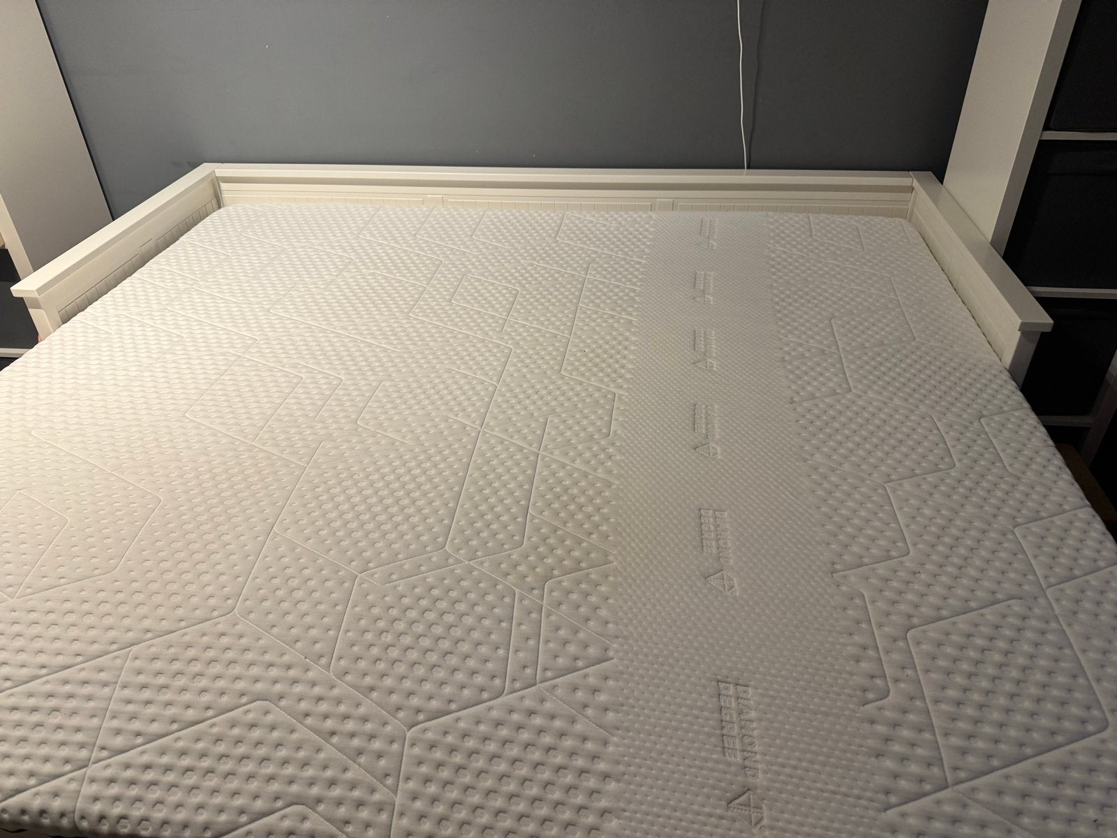 Emma Diamond Degree Topper 180x200, Ophalen, Tweepersoons, Zo goed als nieuw, Matras