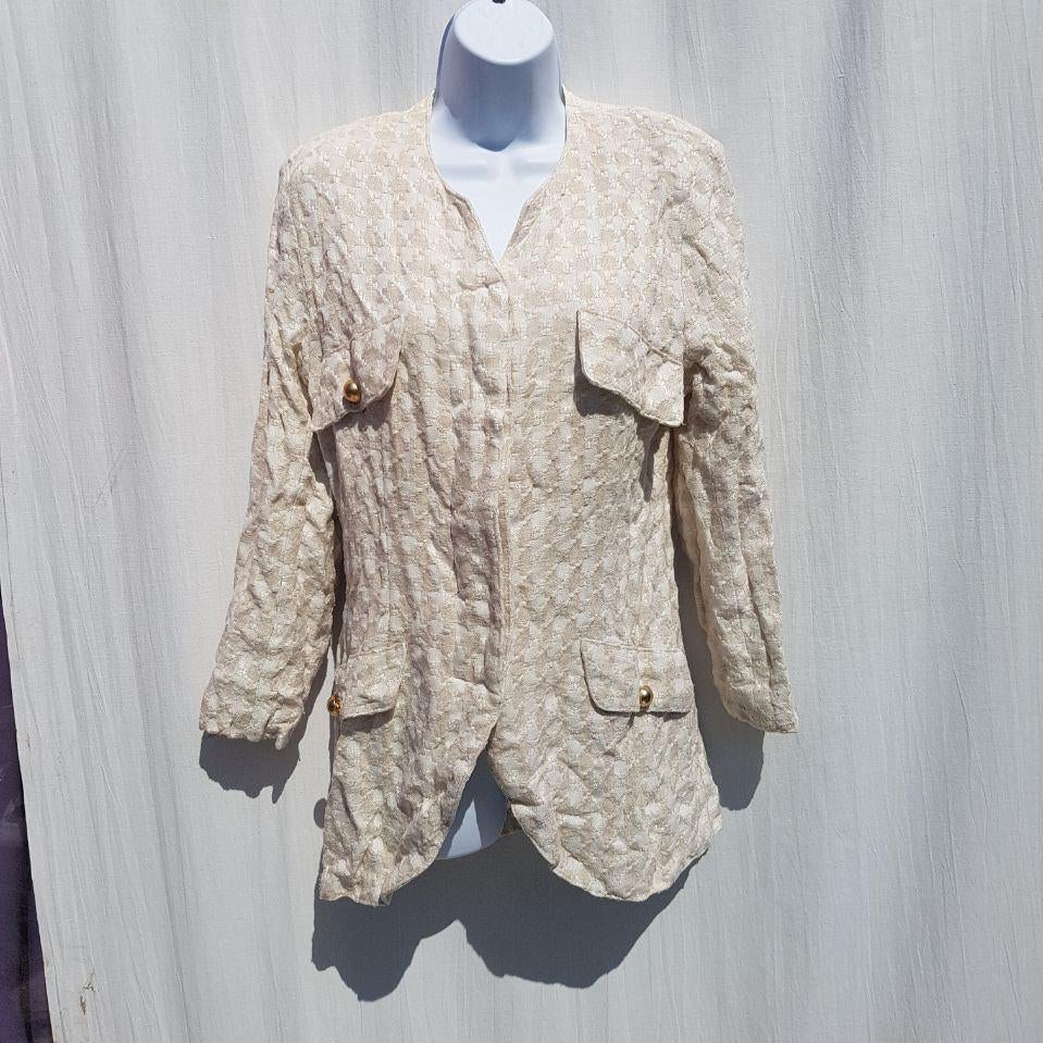 Apart ouderwets dames colbert. Gouden knopen. Mt 36, Carnaval, ., Ophalen of Verzenden, Zo goed als nieuw