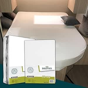 Textielpakket Queensbed/Eilandbed - 1 molton met 1 jersey, Caravans en Kamperen, Dexitex.nl, Verzenden, Buurserstraat 15 A, 7481 EG,Haaksbergen