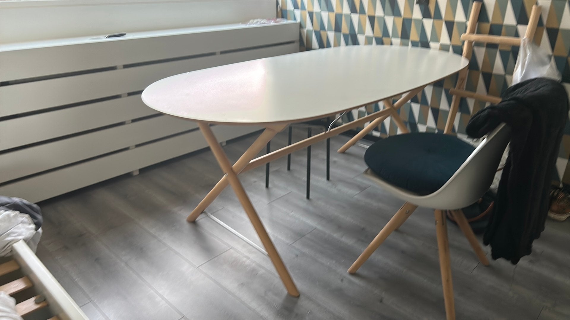 Ikea eet tafel, Ophalen, Gebruikt, 50 tot 100 cm, 150 tot 200 cm