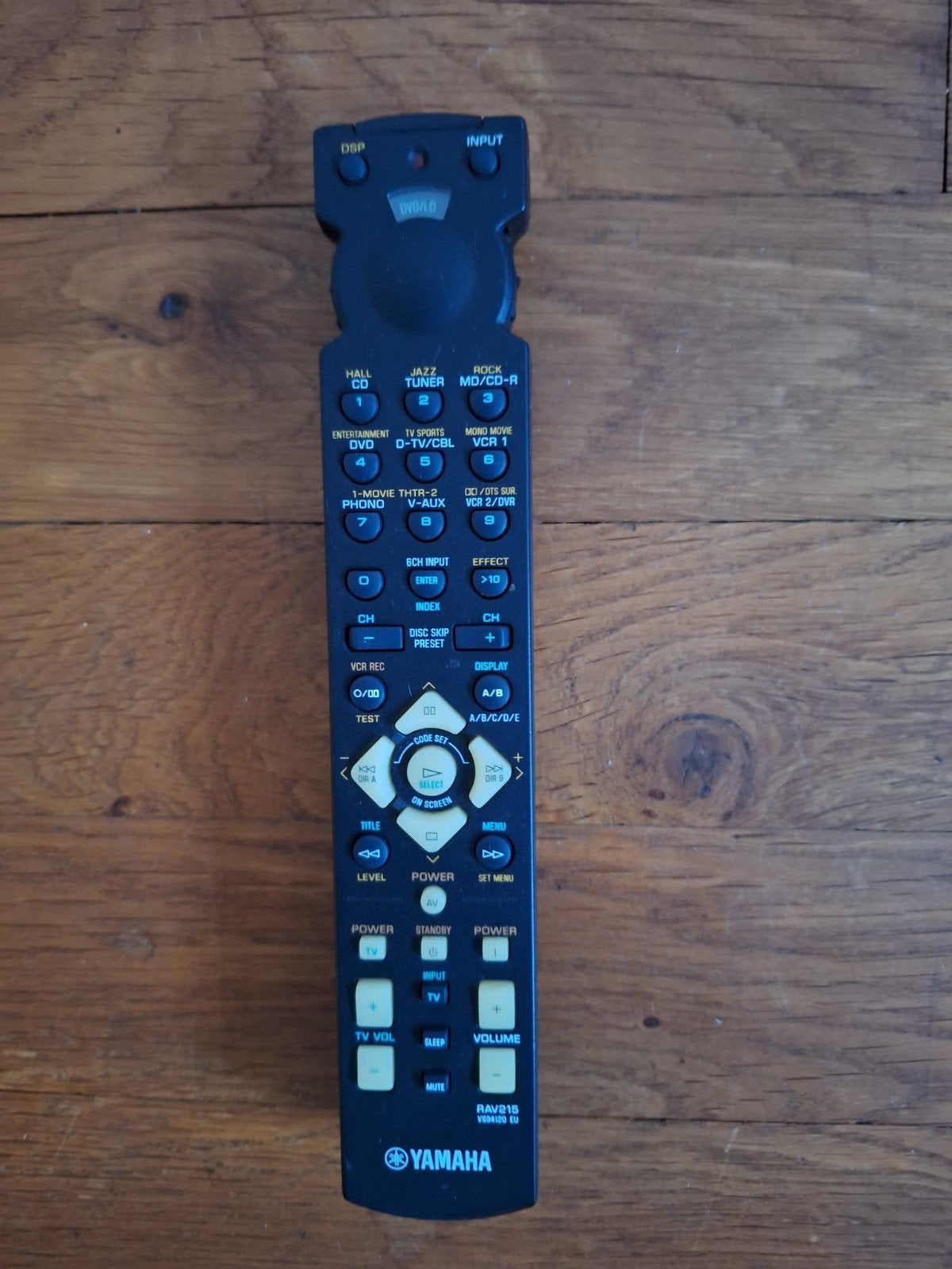 ​Originele Yamaha RAV215 Afstandsbe (o.a.RX-V620/HTR5460 ea), Ophalen of Verzenden, Gebruikt, Origineel, Receiver of Versterker