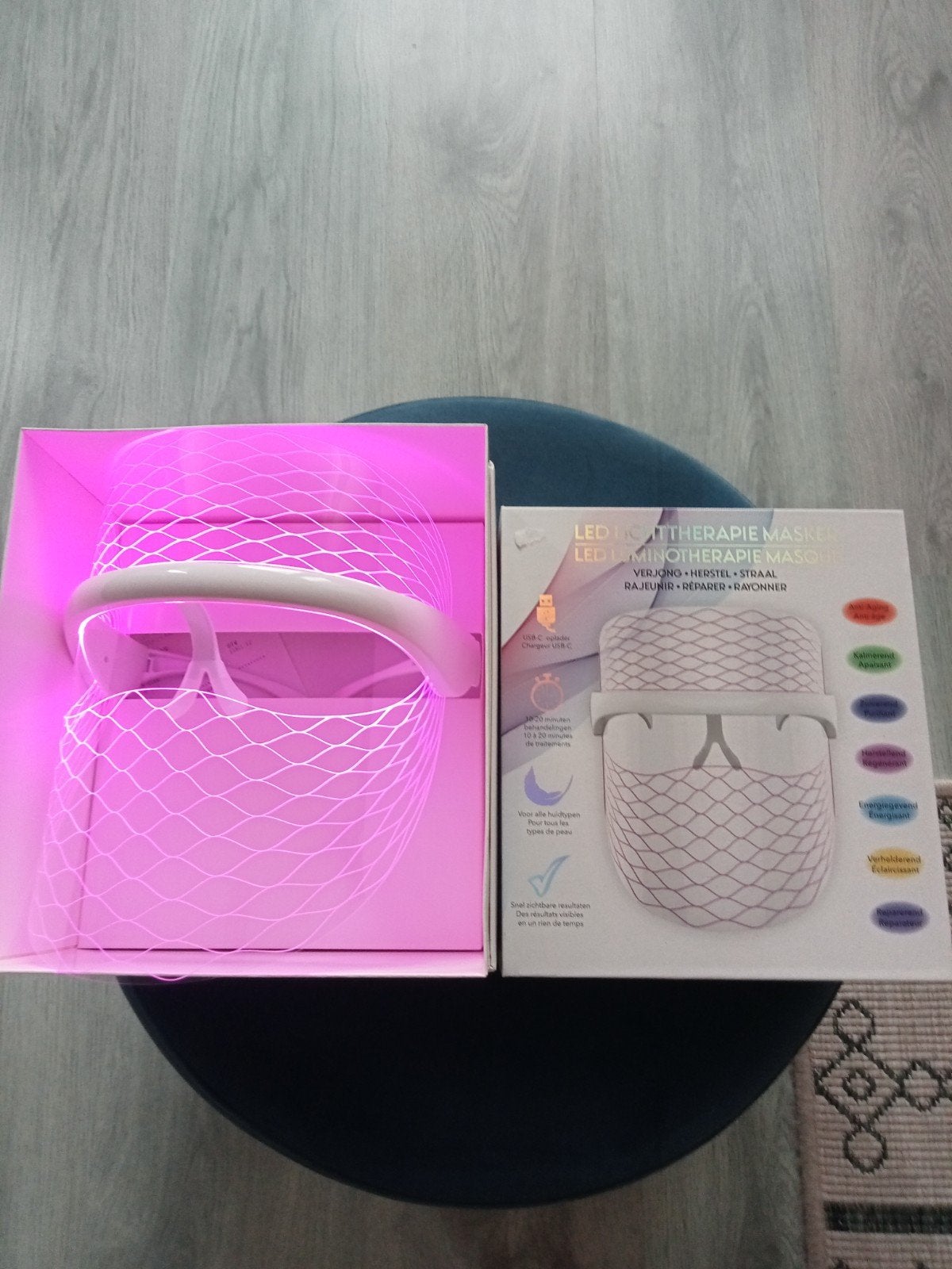 LED Lichttherapie Masker - Huidverjonging & Herstel, Ophalen of Verzenden