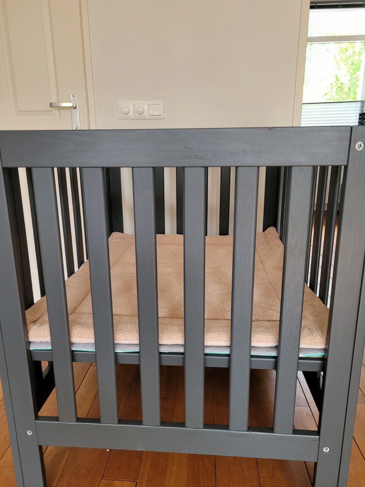 Baby box (opnieuw aangeboden), Ophalen, Zo goed als nieuw, Rechthoekig, Boxkleed