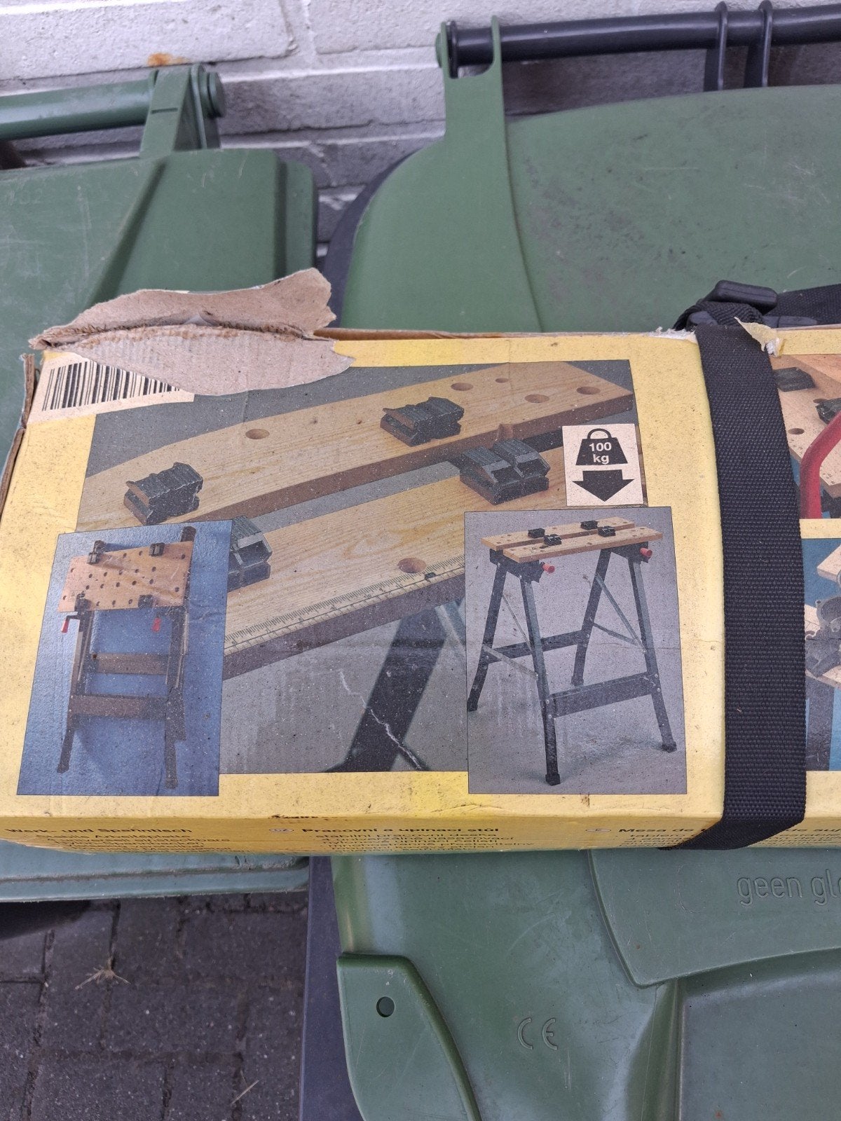 Powerfix Werk- en Spanbank - Inklapbaar, Ophalen of Verzenden, Nieuw, 70 tot 120 cm, Inklapbaar