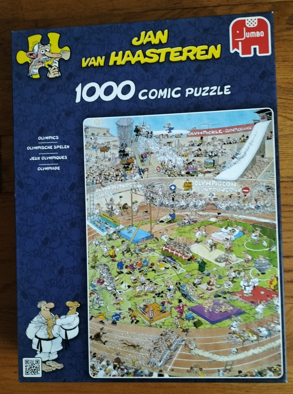 Jan-van-Haasteren-puzzel, Ophalen, 500 t/m 1500 stukjes, Zo goed als nieuw