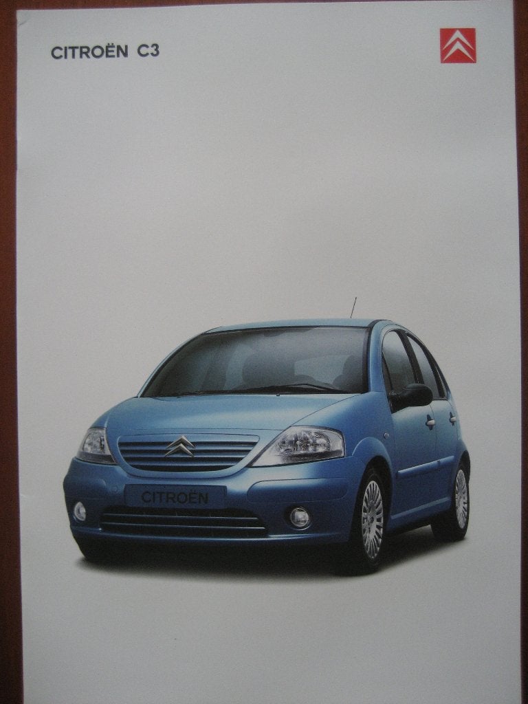 Citroën C3 (sept. 2002) met bijlage, Ophalen of Verzenden, Nieuw, Citroën