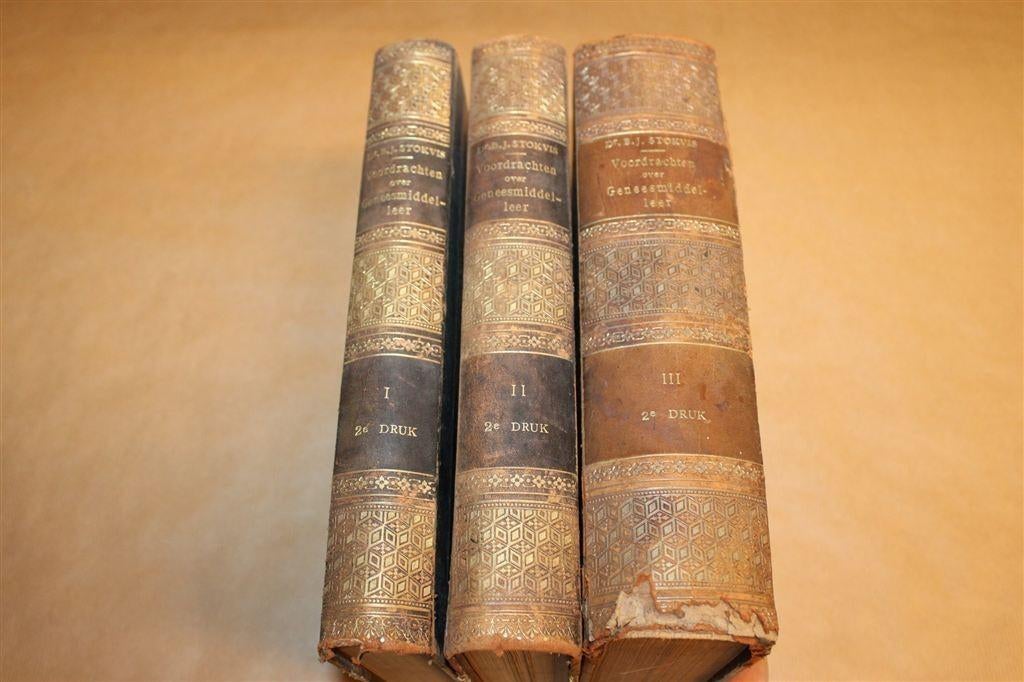 Voordrachten over Geneesmiddelen — Complete Set [1896], Antiek en Kunst, Ophalen of Verzenden