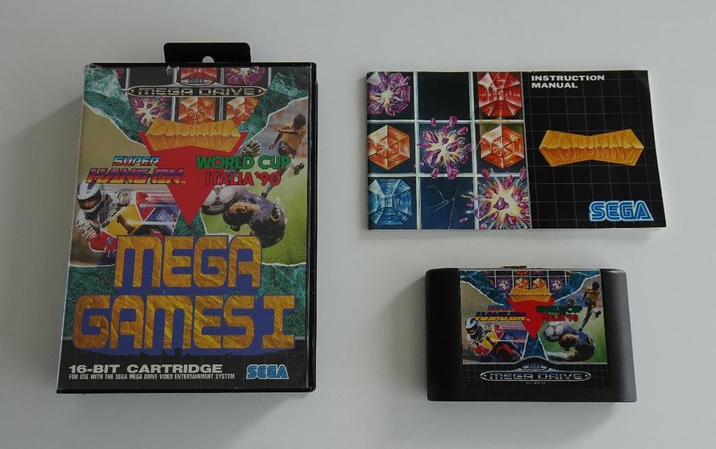 Mega Games 1 voor Sega Mega Drive, Ophalen, 1 speler, Zo goed als nieuw, Vanaf 3 jaar