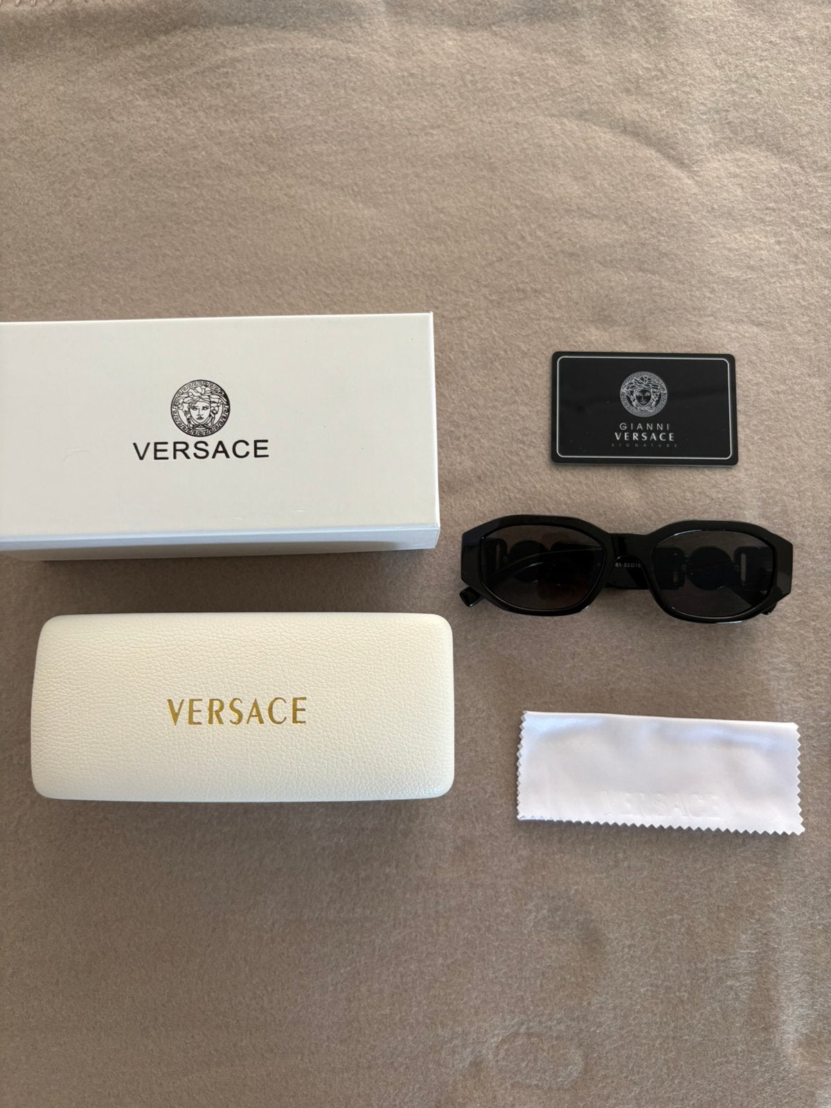 Versace zonnebril zwart, Sieraden, Tassen en Uiterlijk, Zonnebrillen en Brillen | Heren, Overige merken, Zonnebril, Verzenden