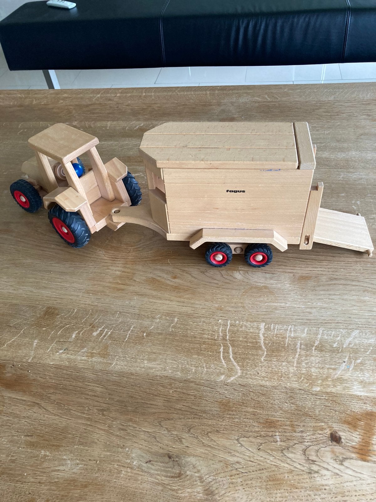 Fagus tractor en paardenwagen, Ophalen, Zo goed als nieuw