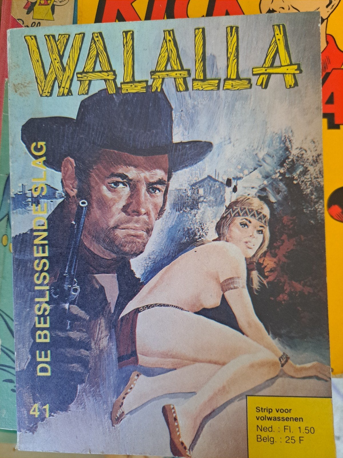 Walalla Erotische Strip Jaren '60-'70 Zwart-Wit, Boeken, Stripboeken, Ophalen of Verzenden