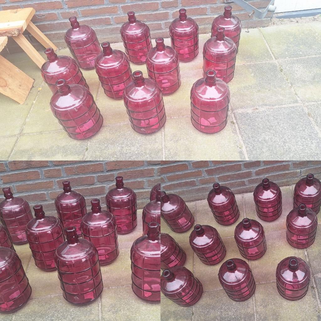 11 Unieke en sfeervolle vazen, Overige kleuren, Nieuw, Ophalen of Verzenden, Glas