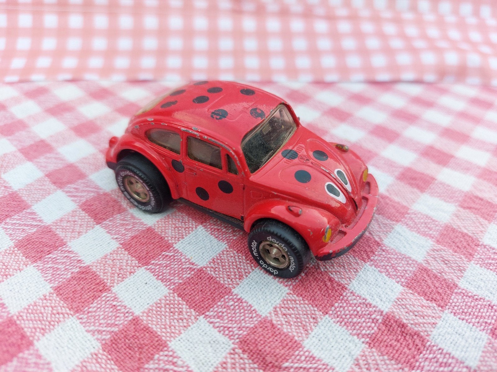 Darda Motor VW Kever - Rode Lieveheersbeestje, Ophalen of Verzenden, Gebruikt
