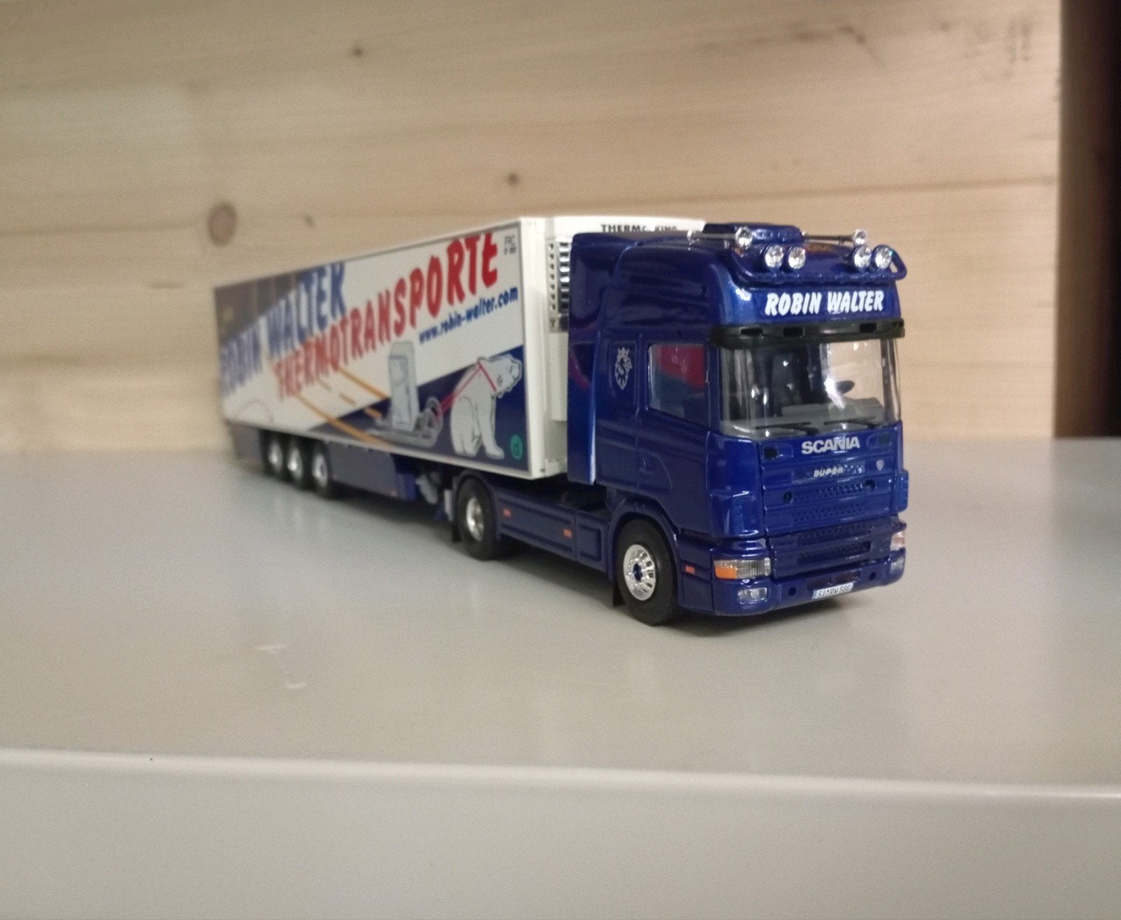 Scania Robin Walter Tekno, Hobby en Vrije tijd, Ophalen of Verzenden, Nieuw, Bus of Vrachtwagen, Tekno