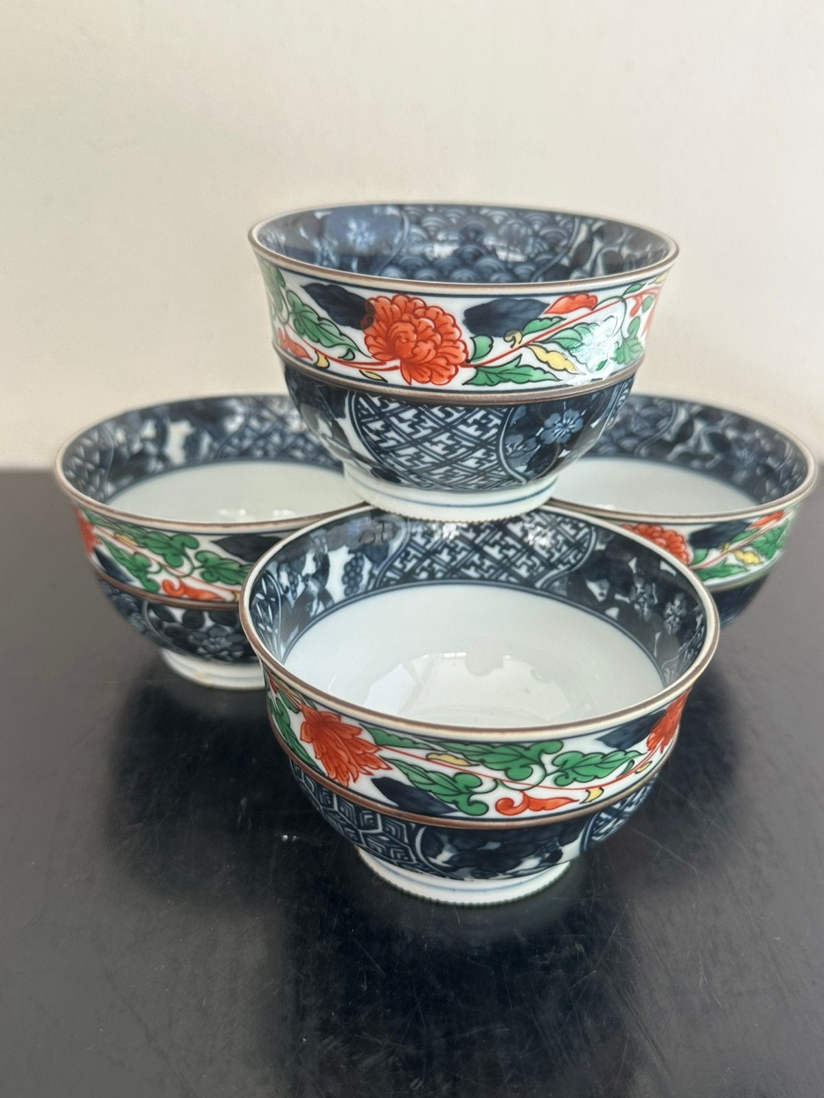 Aziatisch porselein Ako Kuyo kommen 9.5/6 cm H, Antiek en Kunst, Ophalen of Verzenden
