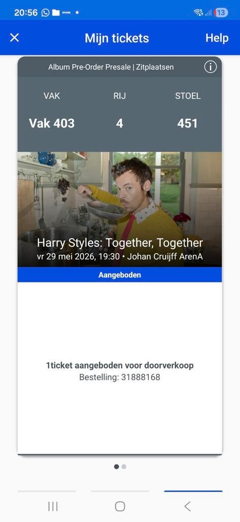 Harry Styles, Twee personen, Mei