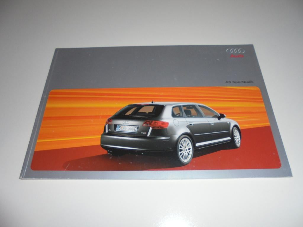 brochure Audi A3 Sportback  2005, Ophalen of Verzenden, Gelezen, Audi