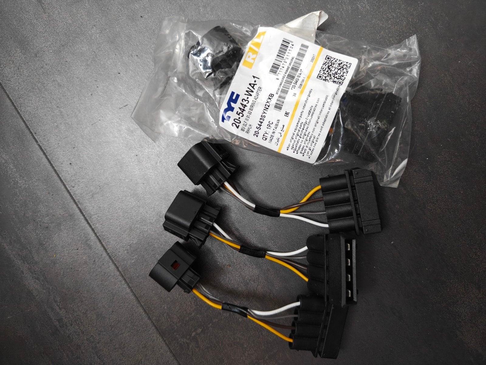 TYC Adapterkabels voor Autoverlichting (20-5443-WA-1), Ophalen of Verzenden, Nieuw, Volkswagen