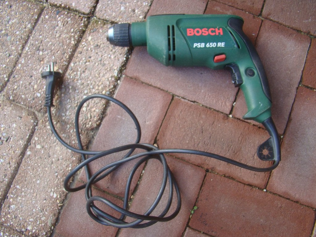 Bosch psb 650 re boormachine, Boormachine, Ophalen of Verzenden, Variabele snelheid, Gebruikt