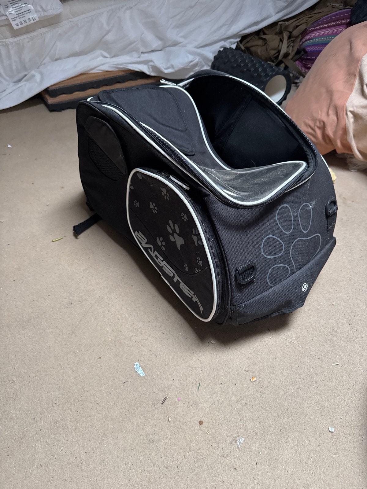 Bagster motortas voor kleine hond, Ophalen of Verzenden